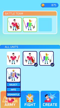 Combine Warriors NFT - Screenshot 4