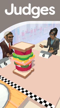 Flippy Sandwich Runner - knife - Screenshot 4