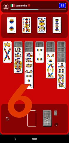 Solitaire 4,5,6,7 columns - Screenshot 3