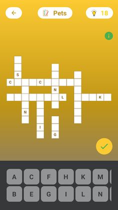 Themed Crossword Puzzles - Screenshot 3