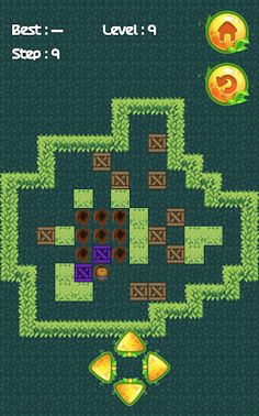 Push Box Garden Puzzle Game - Screenshot 3