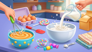 Doll cake decorating Cake Game - Screenshot 2