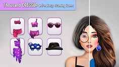 Fashion Stylist Makeup Dressup - Screenshot 4