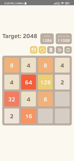 Canvas 2048 - Screenshot 4