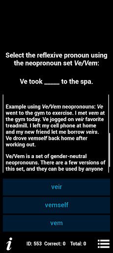 LGBTQ+ Gender-Neutral Pronouns - Screenshot 4