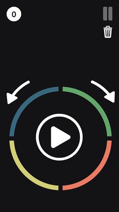 4 Color Circle - Spin it! - Screenshot 1