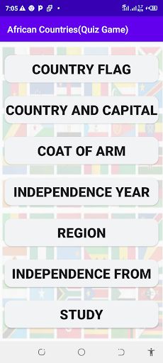 African Countries(QUIZ GAME) - Screenshot 2