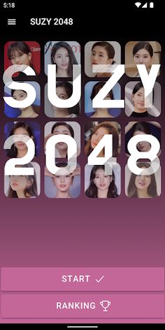 SUZY(수지) 2048 Game - Screenshot 2
