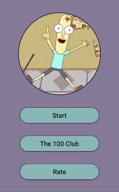 R & M Ultimate Character Quiz - Screenshot 1