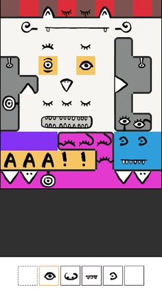 Silly Face Builder Toy - Screenshot 4