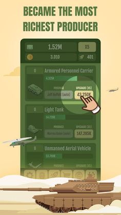 Idle Army Vehicle Tycoon - Idl - Screenshot 1