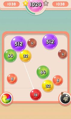 Ball Bounce & 2048 balls - Screenshot 3