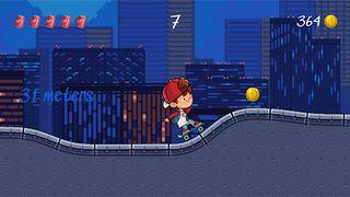 Tiny Street Skater - Screenshot 1