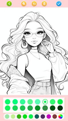 Doll Color: Princess Coloring - Screenshot 1