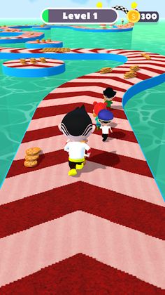 Super Ryan Shortcut Race 3D - Screenshot 1