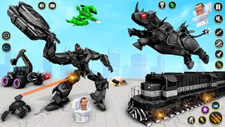 Rhino Robot - Robot Car Games - Screenshot 2