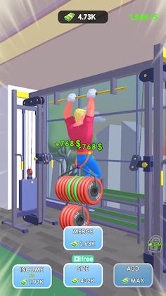 Pull-Up Tycoon - Screenshot 1