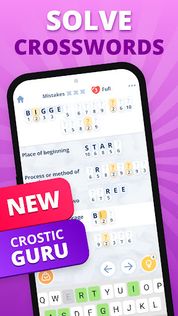 Crostic Guru - Guess The Words - Screenshot 1