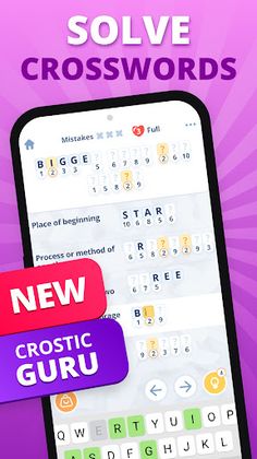 Crostic Guru - Guess The Words - Screenshot 1