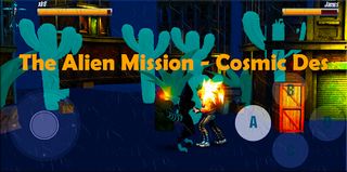 The Alien Mission - Cosmic Des - Screenshot 2