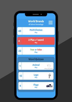 World Brands: Flags Logo Quiz‏ - Screenshot 1
