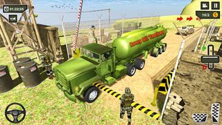 USA Oil Tanker Truck Games 3d - Screenshot 1