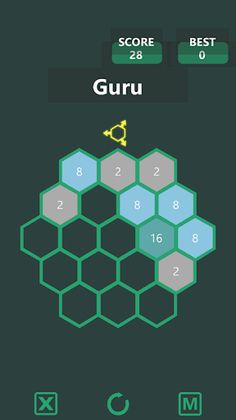 Merge Hexa 2048 - Screenshot 3