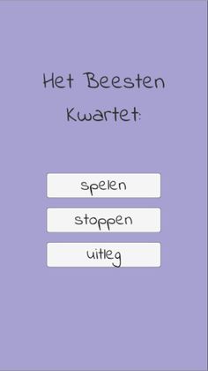 Het Beesten Kwartet - Screenshot 1