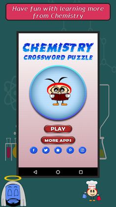 Chemistry Crossword Puzzle - Screenshot 1