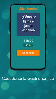 Cuestionario Gastronomico - Screenshot 2