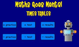 Maths Goes Mental Times Tables - Screenshot 1