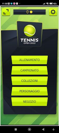 Tennis open 22 - Screenshot 3