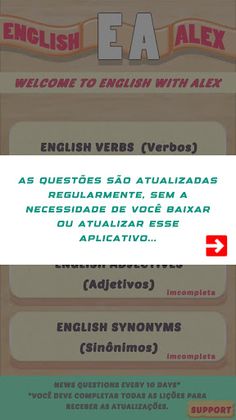 Inglês com Alex - Screenshot 1