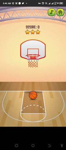 Basketball shoot - Screenshot 1