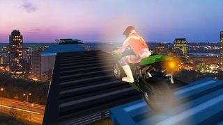 Superhero Lightning Sped Bike - Screenshot 1
