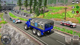 US American Police Truck Games - Screenshot 2