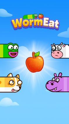 Wormeat - Apple Logic Puzzle - Screenshot 1