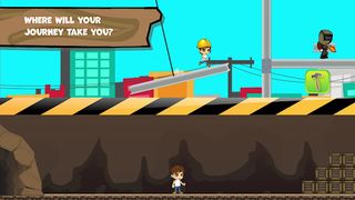 Construction Johnny Run & Jump - Screenshot 2