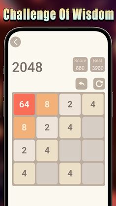 2048 - puzzle game - Screenshot 2