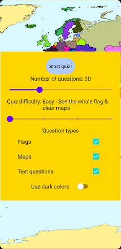 Super Country! Flag & Map Quiz - Screenshot 1
