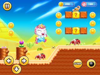 Unicorn Super Run Adventure - Screenshot 1