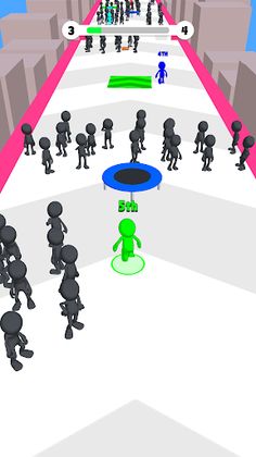 Crowded Race - Screenshot 4