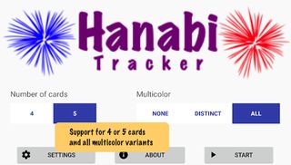 Hanabi Tracker - Screenshot 1