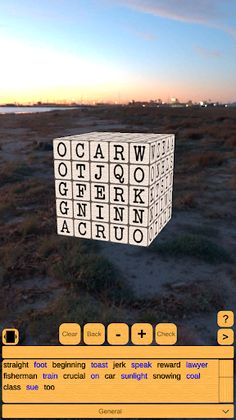 Word Search Three-D - Screenshot 2