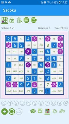 Sadoku, the free sudoku app - Screenshot 1