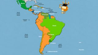 South America Puzzle - Screenshot 2