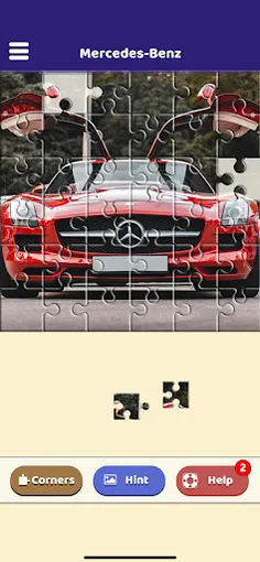 Mercedes-Benz Love Puzzle - Screenshot 4