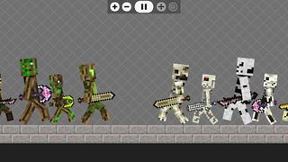 Woodman Vs Skelet Playground - Screenshot 1