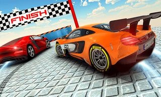 Mega Ramp car Impossible Jump - Screenshot 1