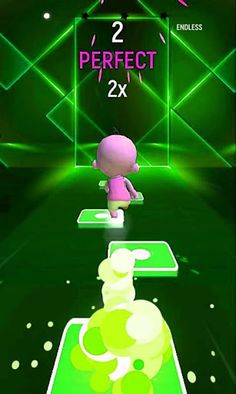 Upin Ipin Tiles Hop EDM Magic - Screenshot 1